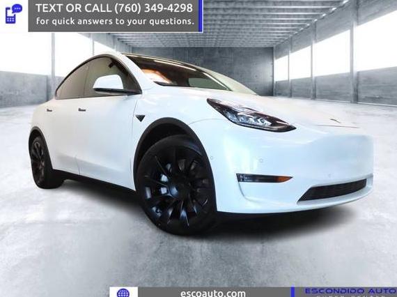 TESLA MODEL Y 2021 5YJYGDEE3MF210402 image